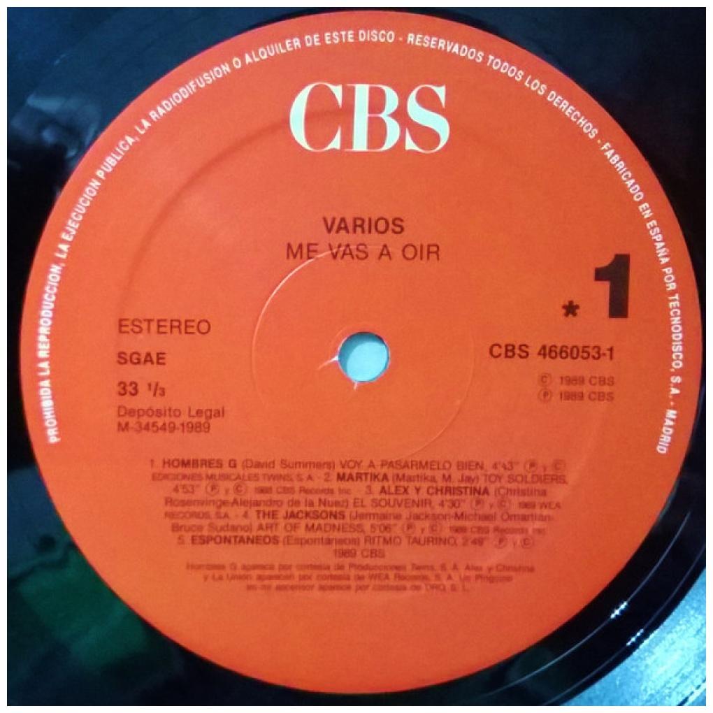 ME VAS A OÍR - VARIOUS ARTIST (2LP) | VINILO USADO