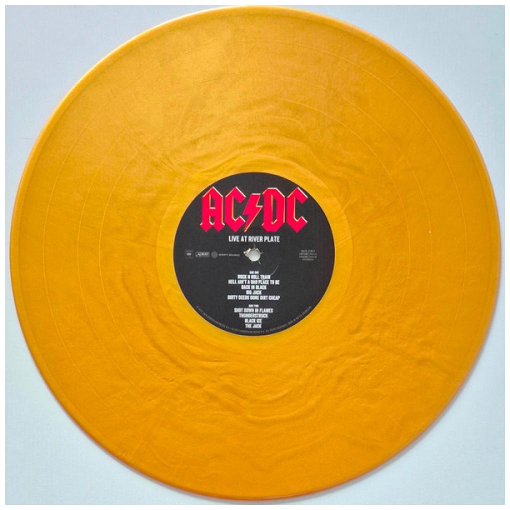 AC DC - LIVE AT RIVER PLATE (50TH ANNIVERSARY) (3LP) (GOLD VINYL) | VINILO