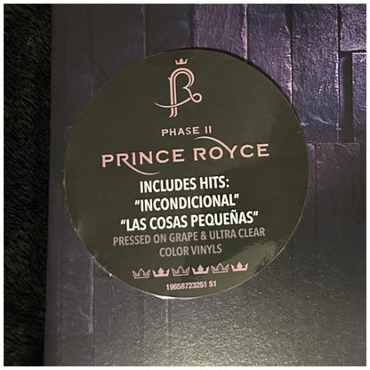 PRINCE ROYCE - PHASE II (2LP) (CLEAR VINYL) | VINILO