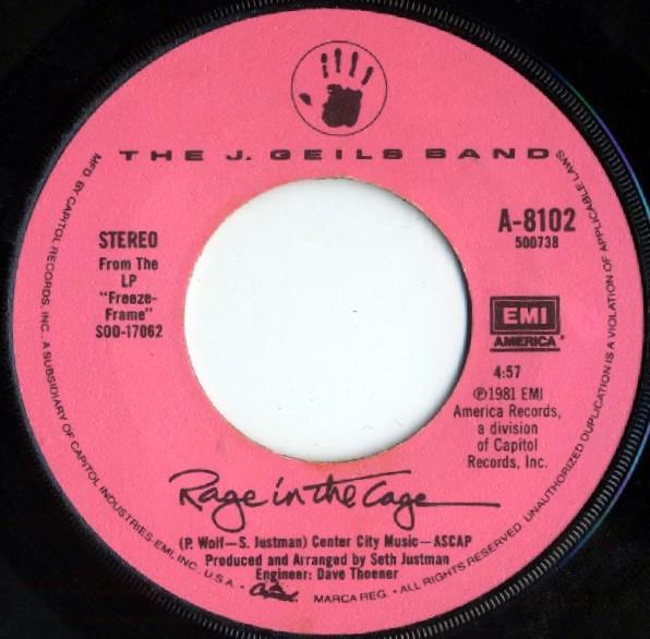 J. GEILS BAND - CENTERFOLD | 7" SINGLE VINILO USADO