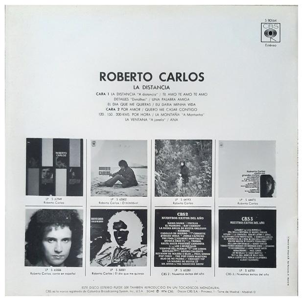 ROBERTO CARLOS - LA DISTANCIA | VINILO USADO