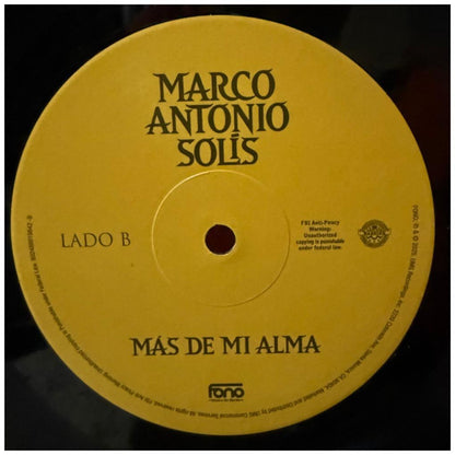 MARCO ANTONIO SOLIS - MAS DE MI ALMA | VINILO