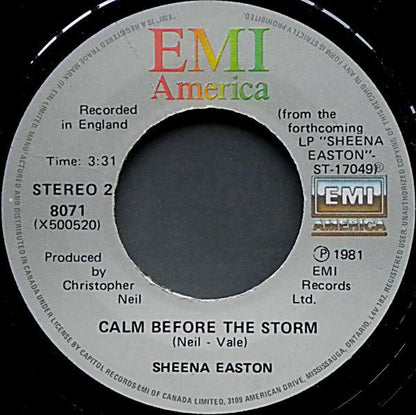 SHEENA EASTON - MORNING TRAIN | 7" SINGLE VINILO USADO
