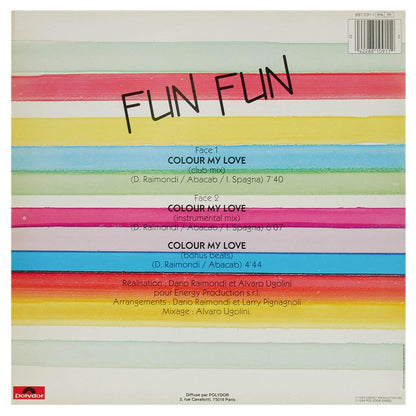 FUN FUN - COLOUR MY LOVE | 12" MAXI SINGLE USADO