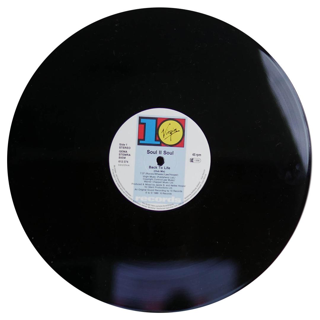 SOUL II SOUL - BACK TO LIFE | 12" MAXI SINGLE USADO