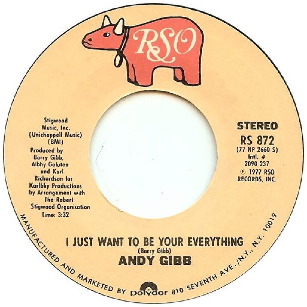 ANDY GIBB - I JUST WANT TO BE YOUR EVERYTHING | 7" SINGLE USADO