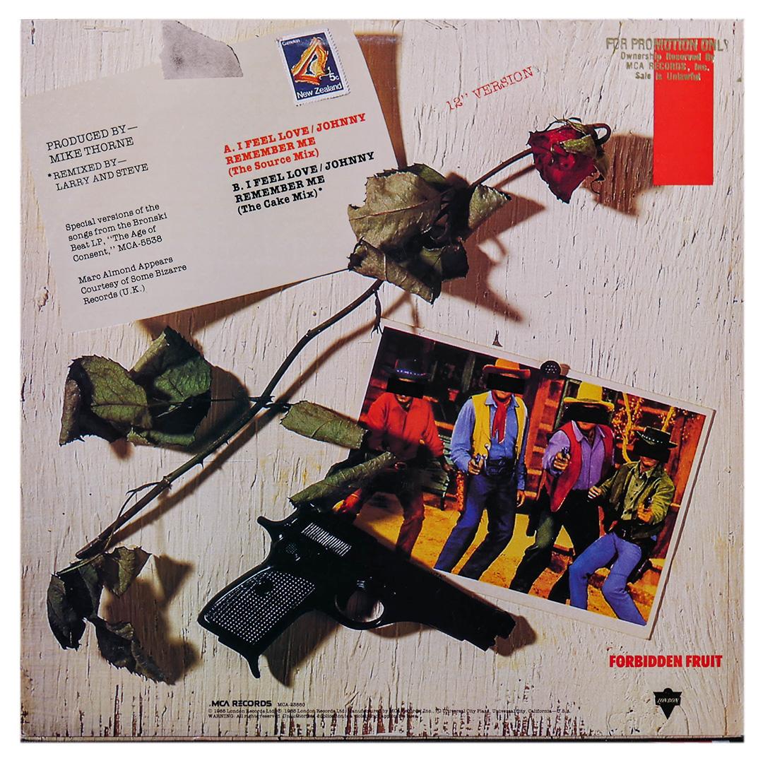BRONSKI BEAT FT. MARC ALMOND - I FEEL LOVE | 12 MAXI SINGLE USADO
