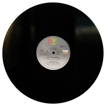 DAVID BOWIE FT. PAT METHENY - THIS IS NOT AMERICA  | 12" MAXI SINGLE USADO