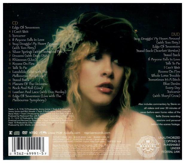 STEVIE NICKS - CRYSTAL VISIONS: THE VERY BEST OF (CD+DVD) | CD