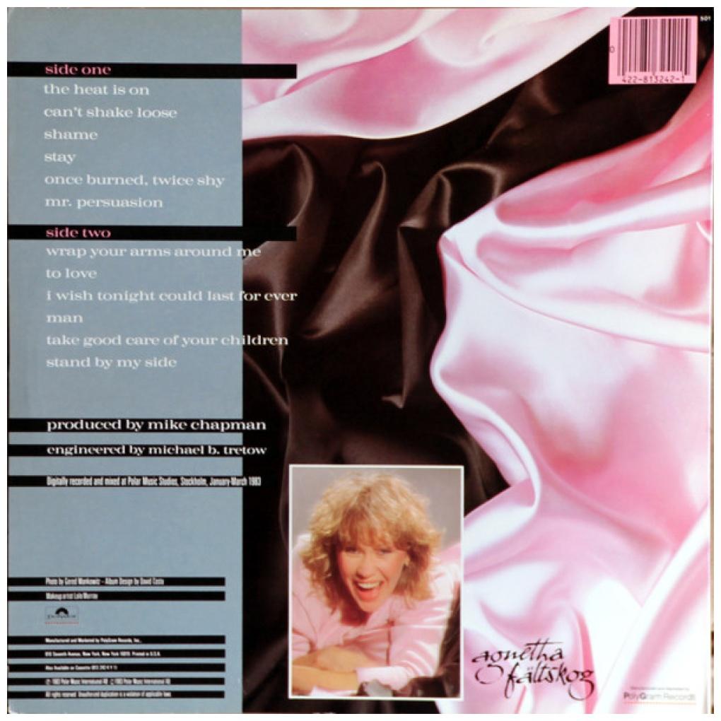 AGNETTA FALTSKOG - WRAP YOURS ARMS AROUND ME (VDE-NUEVO/SELLADO) | VINILO USADO