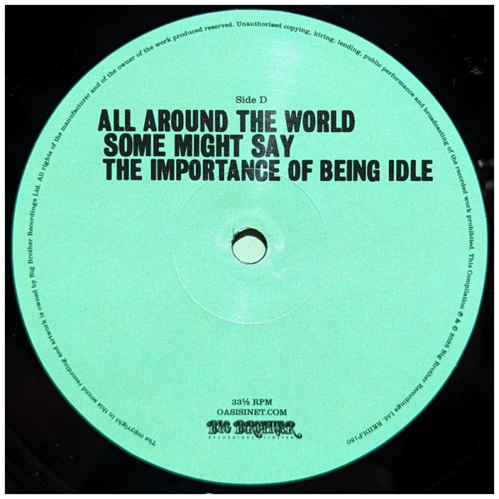 OASIS - TIME FLIES…1994-2009 (4LP) (UK) | VINILO