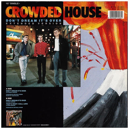 CROWDED HOUSE - DON'T DREAM IT'S OVER | 12'' MAXI SINGLE USADO