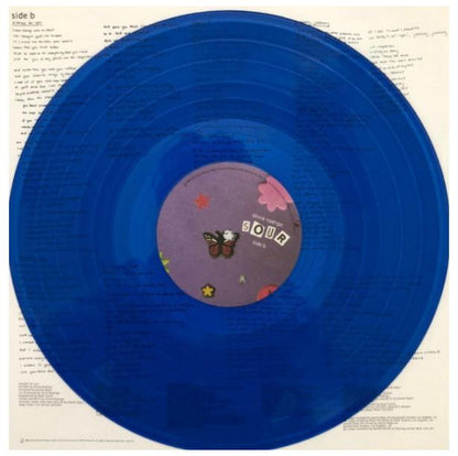 OLIVIA RODRIGO - SOUR (ALTERNATIVE ARTWORK+POSTER)(BLUE VINYL) | VINILO