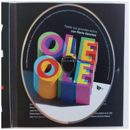 OLE OLE - TODOS LOS EXITOS CON MARTA SANCHEZ | CD