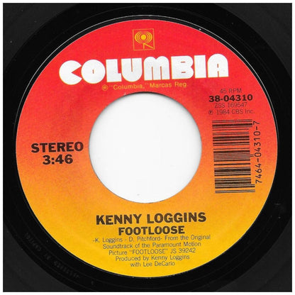 KENNY LOGGINS - FOOTLOOSE | 7" SINGLE USADO