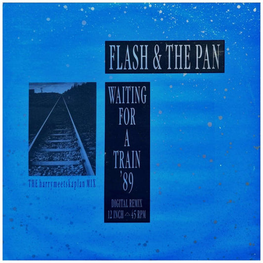 FLASH & THE PAN - WAITING FOR A TRAIN '89 | 12'' MAXI SINGLE USADO