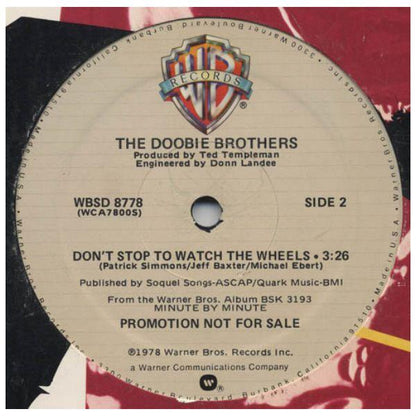 DOOBIE BROTHERS  -  WHAT A FOOL BELIEVES | 12" MAXI SINGLE USADO