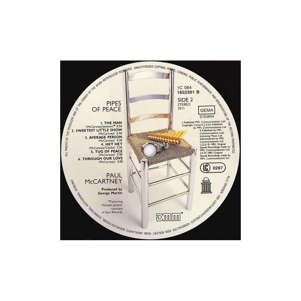PAUL MCCARTNEY - PIPES OF PEACE  | VINILO USADO