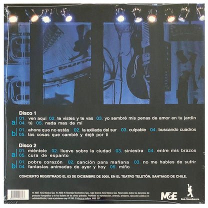 LOS BUNKERS - EN VIVO (EDICION LTD) (2LP) | VINILO