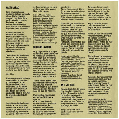 NATALIA LAFOURCADE - HASTA LA RAIZ (CD+DVD) | CD