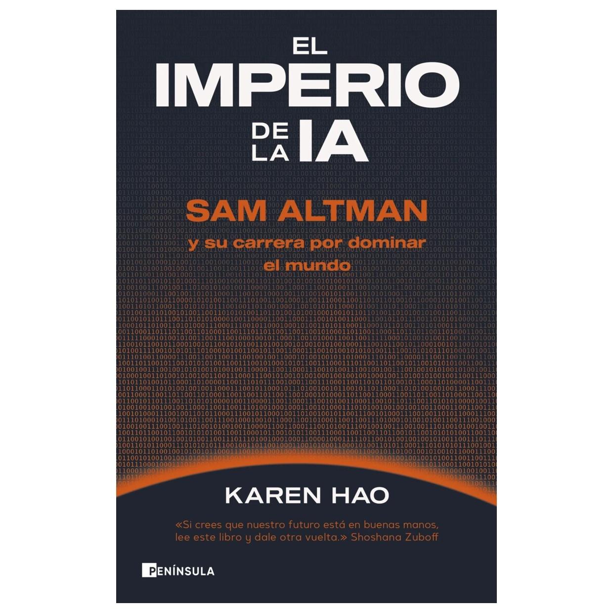 EL IMPERIO DE LA IA (TAPA RÚSTICA) - KAREN HAO | LIBRO