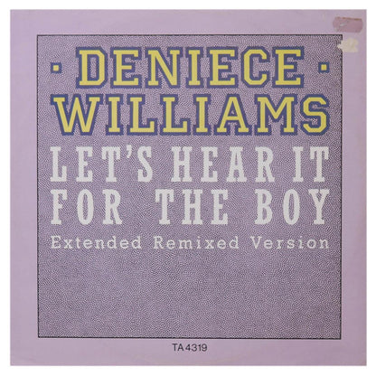 DENIECE WILLIAMS - LET S HEAR IT FOR THE BOYS | 12" MAXI SINGLE USADO
