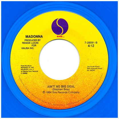 MADONNA - TRUE BLUE (BLUE VINYL) | 7" SINGLE USADO