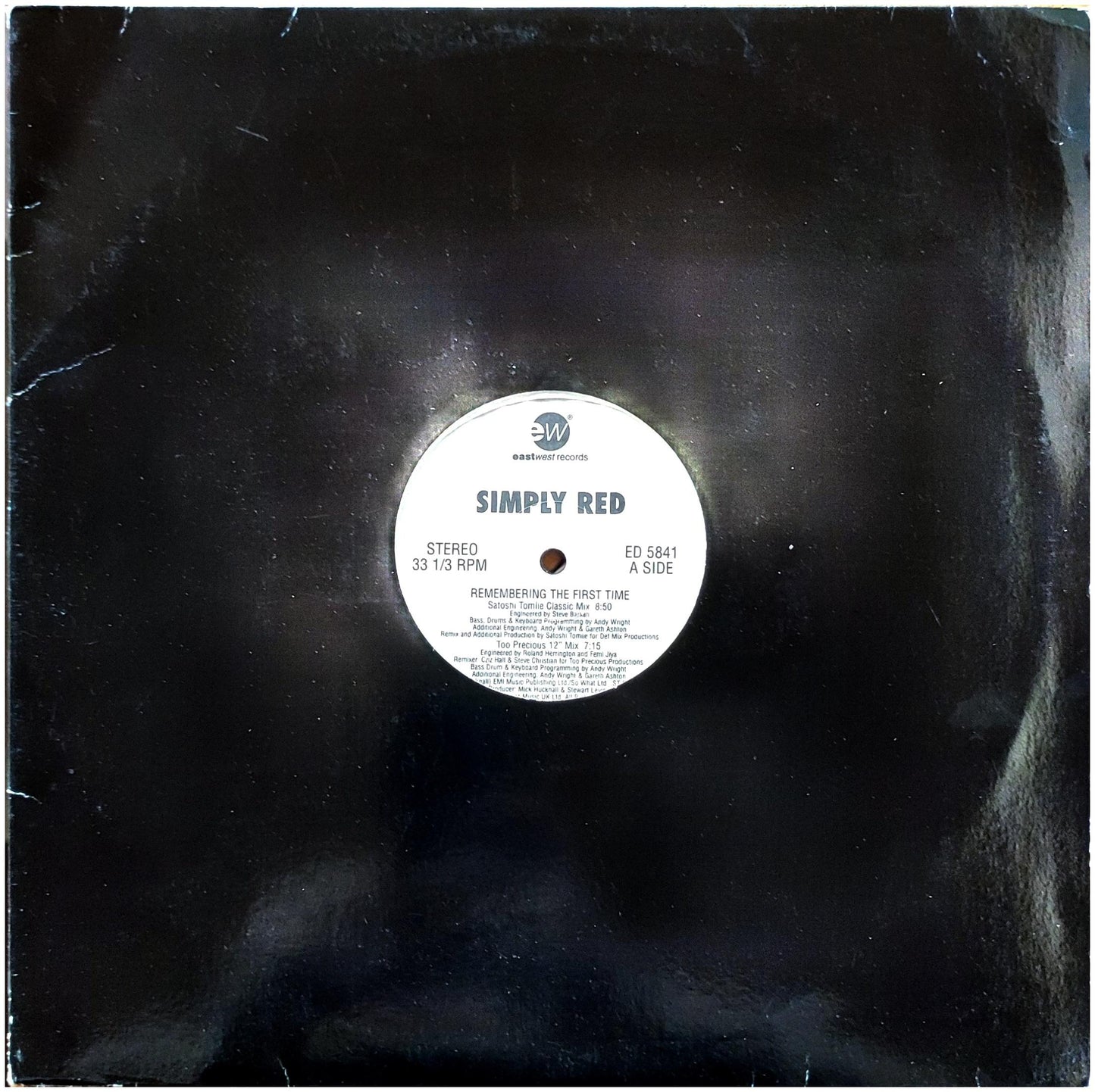 SIMPLY RED - REMEMBERING THE FIRST TIME | 12" MAXI SINGLE USADO