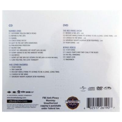 ELTON JOHN - ROCKET MAN NUMBER ONES (CD+DVD) | CD