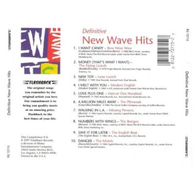DEFINITIVE NEW WAVE HITS - VARIOUS | CD
