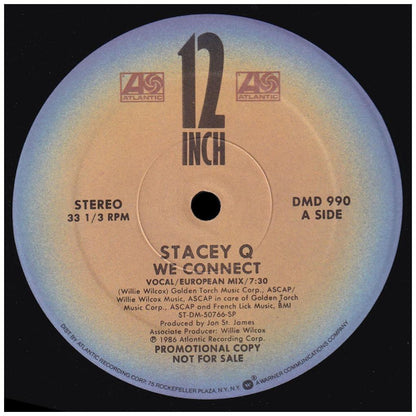 STACEY Q - WE CONNECT | 12'' MAXI SINGLE USADO