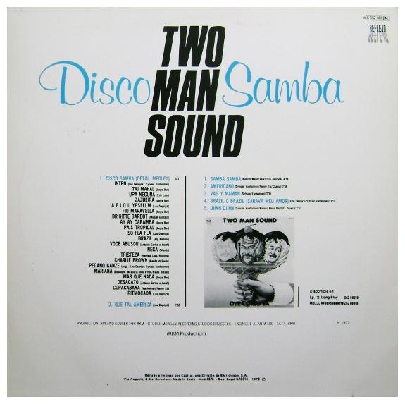 TWO MAN SOUND - DISCO SAMBA/QUE TAL AMERICA | VINILO USADO