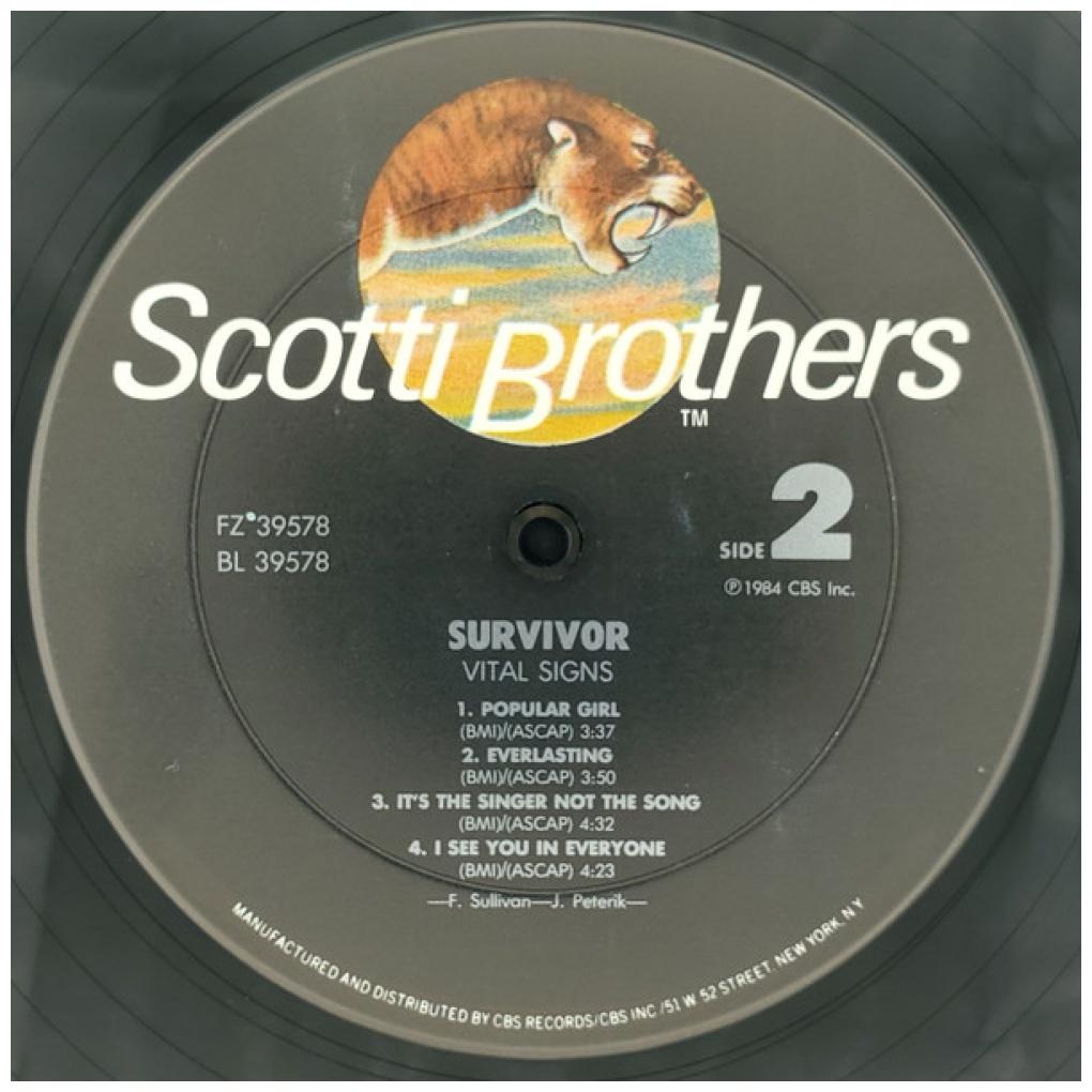 SURVIVOR - HIGH ON YOU | 7" SINGLE USADO