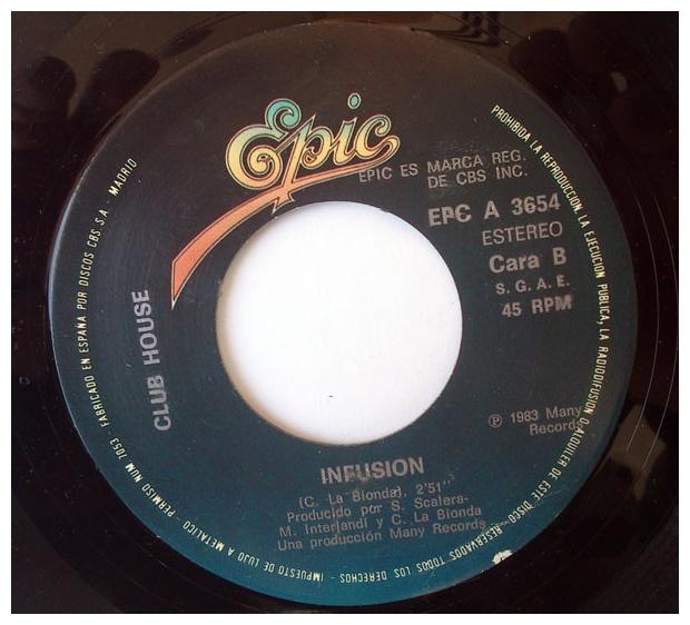CLUB HOUSE - DO IT AGAIN (MEDLEY WITH BILLIE JEAN) | 7" SINGLE VINILO USADO