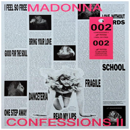 MADONNA - CONFESSION II (CLEAR RED VINYL + POSTER) | VINILO