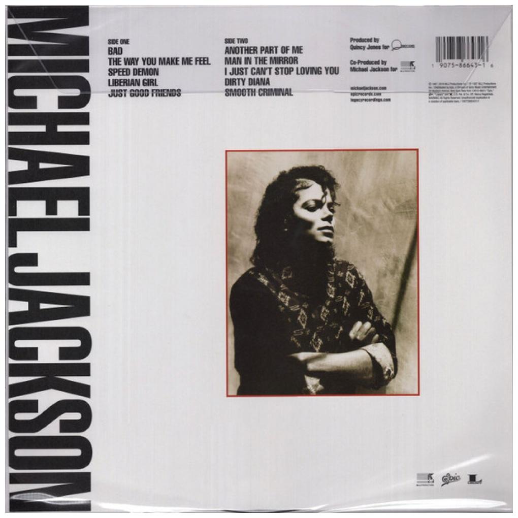 MICHAEL JACKSON - BAD (PICTURE DISC) | VINILO