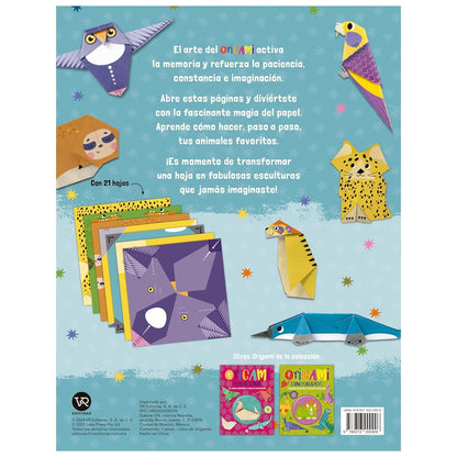 ORIGAMI ANIMALES (RÚSTICA) - LAKEPRESS PTY | LIBRO