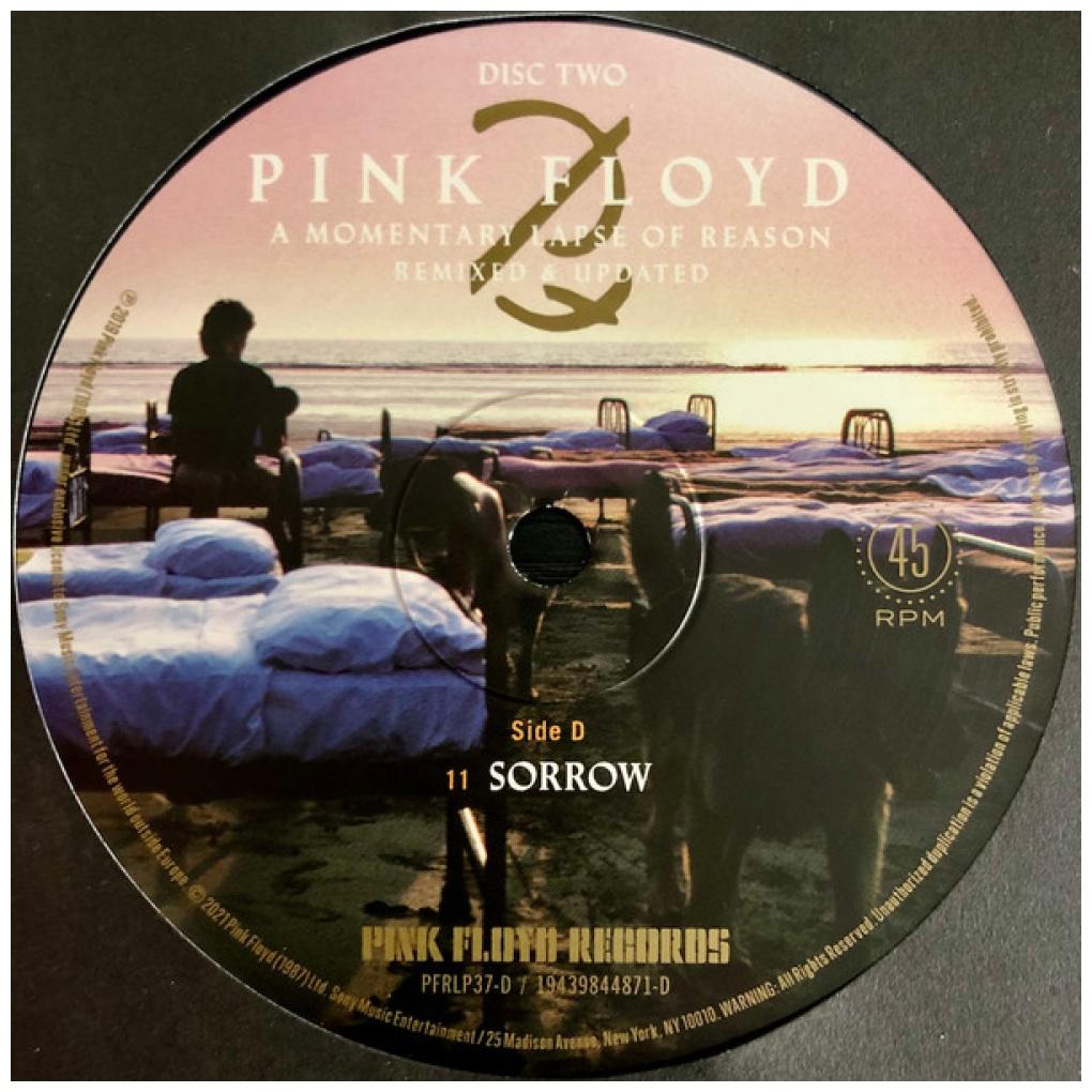 PINK FLOYD - A MOMENTARY LAPSE OF REASON (2LP) (REMIXED AND UPDATED) | VINILO