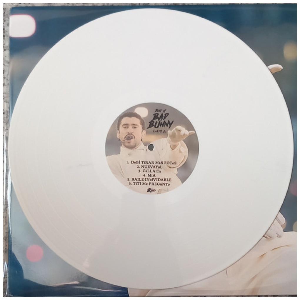 BAD BUNNY - BEST OF (UNOFFICIAL RELEASE) (WHITE VINYL) | VINILO