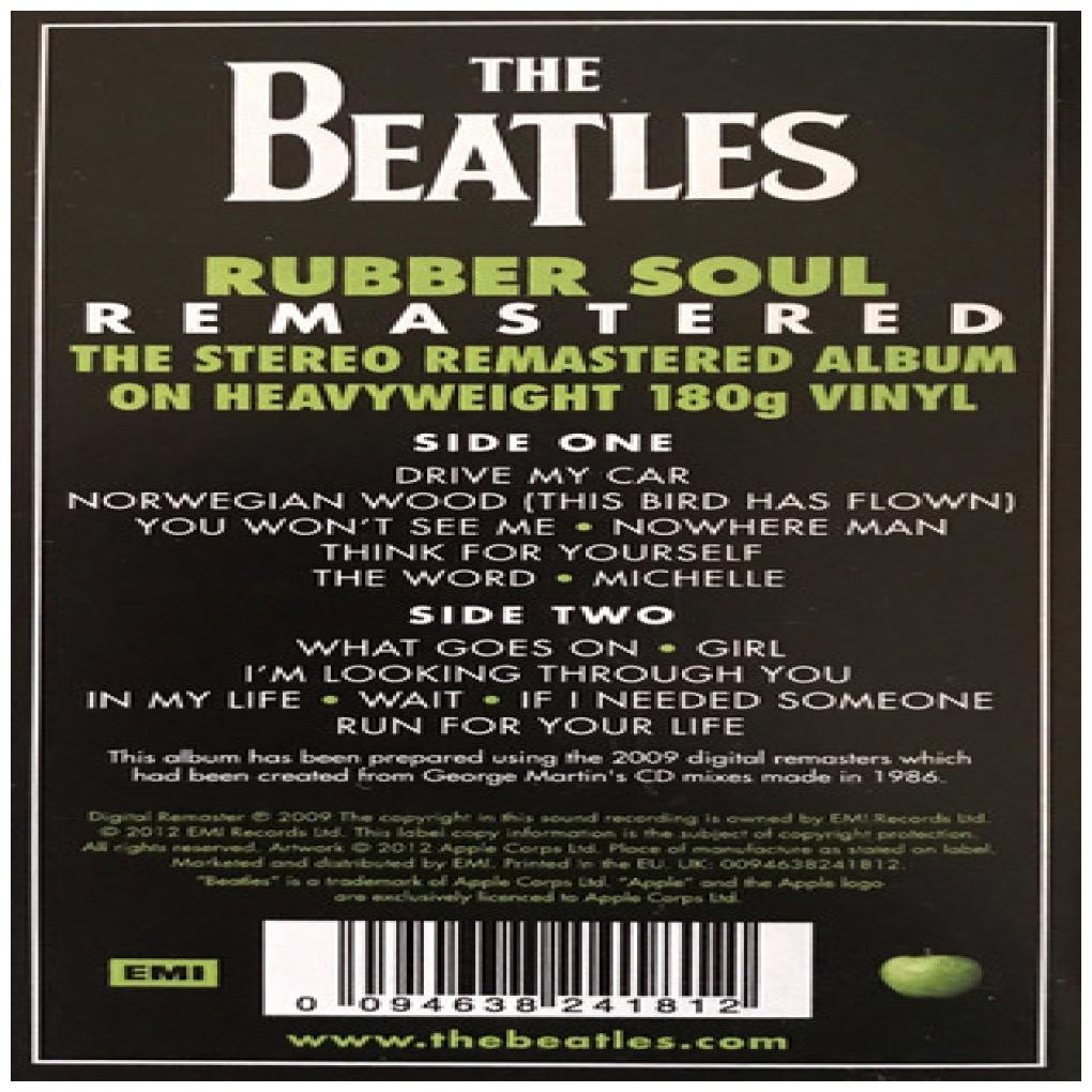 BEATLES - RUBBER SOUL (USA EDITION) | VINILO