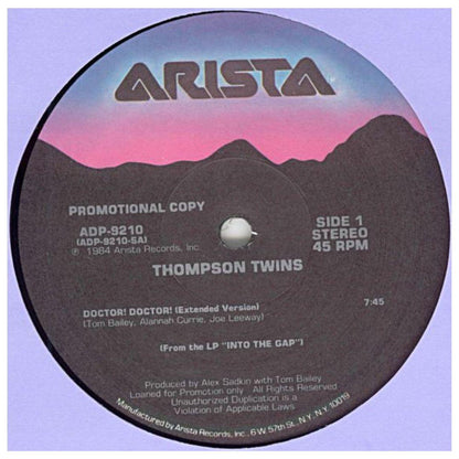THOMPSON TWINS - DOCTOR! DOCTOR! (PROMO) | 12" MAXI SINGLE USADO