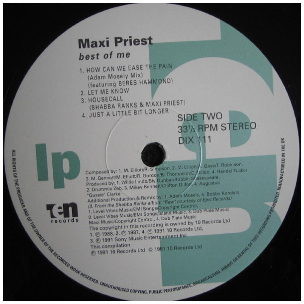 MAXI PRIEST - BEST OF ME (2LP) | VINILO USADO