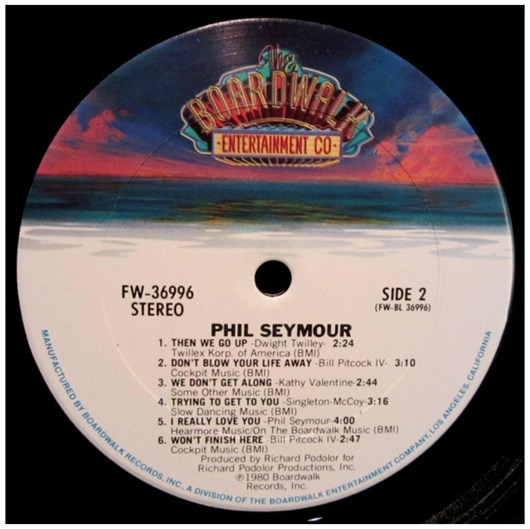 PHIL SEYMOUR - PHIL SEYMOUR | VINILO