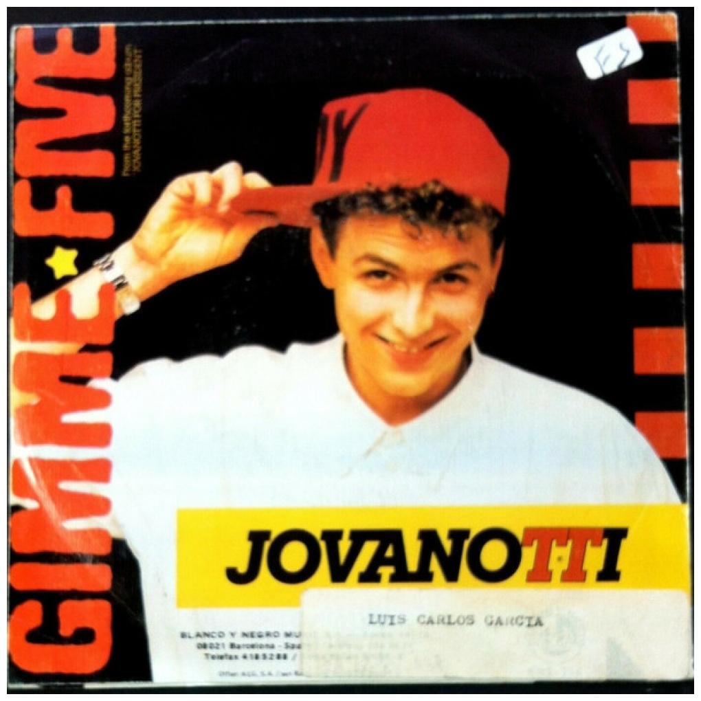 JOVANOTTI - GO JOVANOTTI GO (S/SIDED) (PROMO COPY) | 7" SINGLE USADO