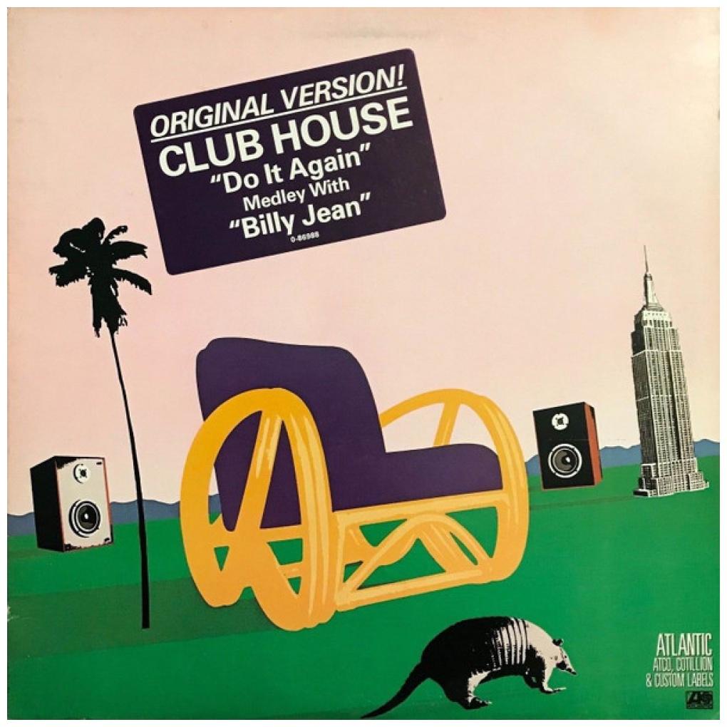 CLUB HOUSE - DO IT AGAIN (MEDLEY WITH BILLIE JEAN) | 12'' MAXI SINGLE USADO