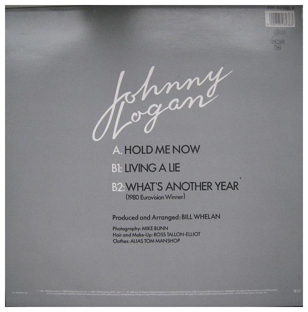 JOHNNY LOGAN - HOLD ME NOW | 12" MAXI SINGLE USADO