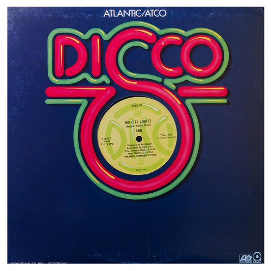 AVERAGE WHITE BAND  - BIG CITY LIGHTS/SWEET & SOUR | 12" MAXI SINGLE USADO