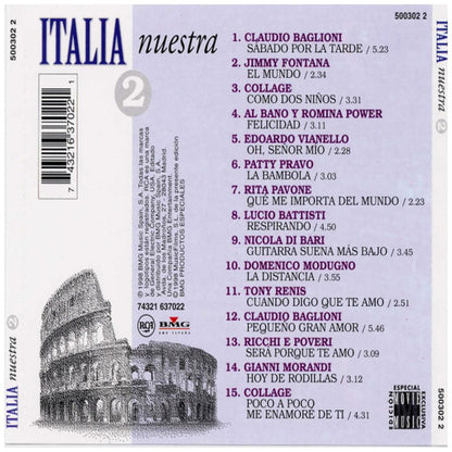 VARIOS - ITALIA NUESTRA 2 | CD USADO
