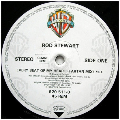 ROD STEWART - EVERY BEAT OF MY HEART | VINILO USADO