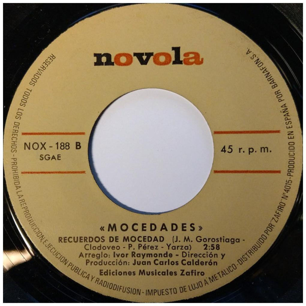 MOCEDADES - ERES TU | 7" SINGLE USADO